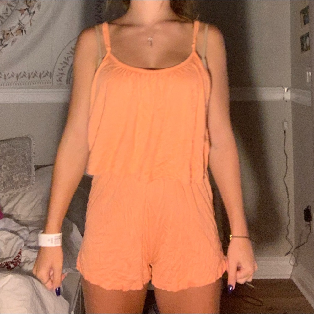 ORANGE ROMPER! - Picture 2 of 3
